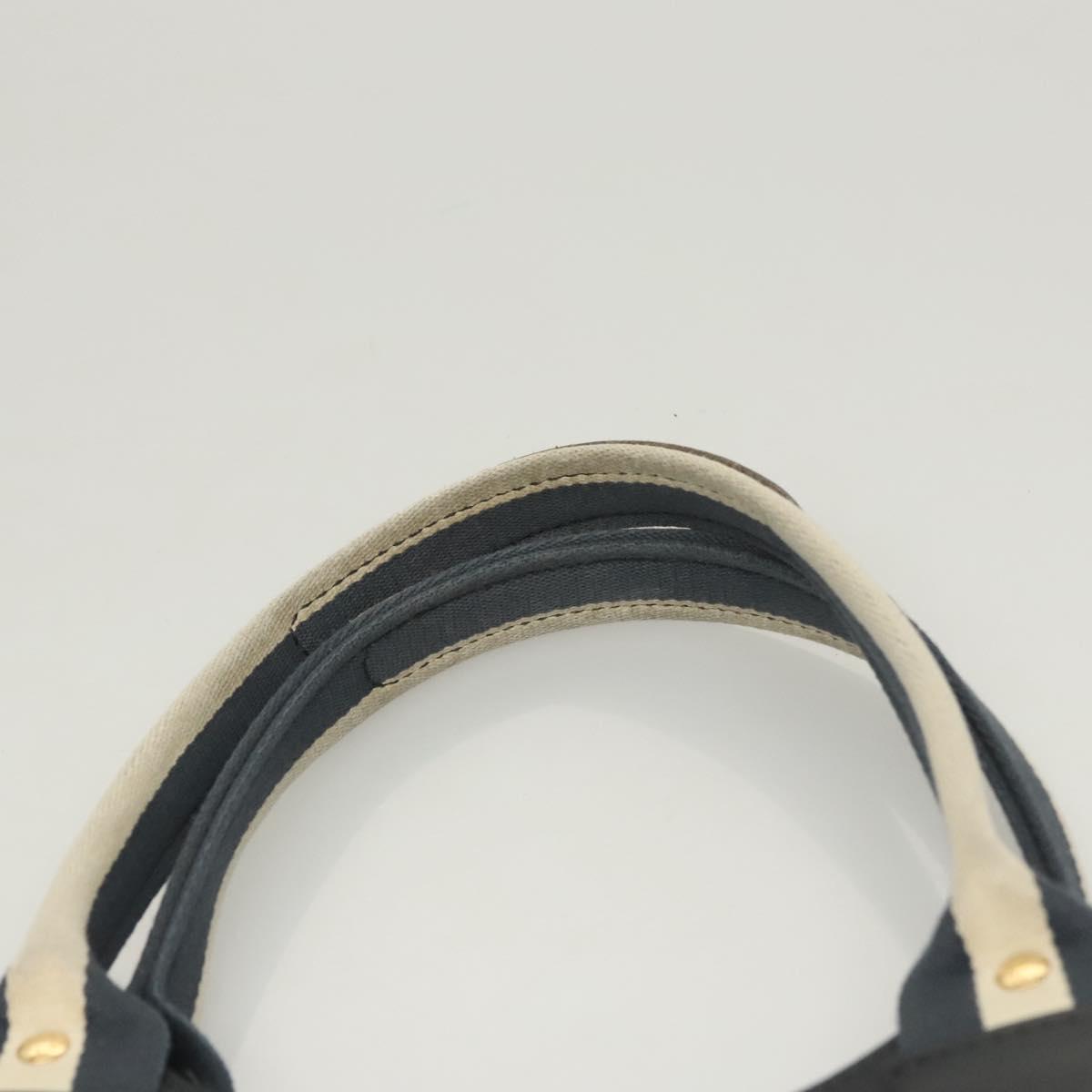 LOUIS VUITTON Monogram Mini Sac Catline Tote Bag Navy M92325 LV Auth 126282