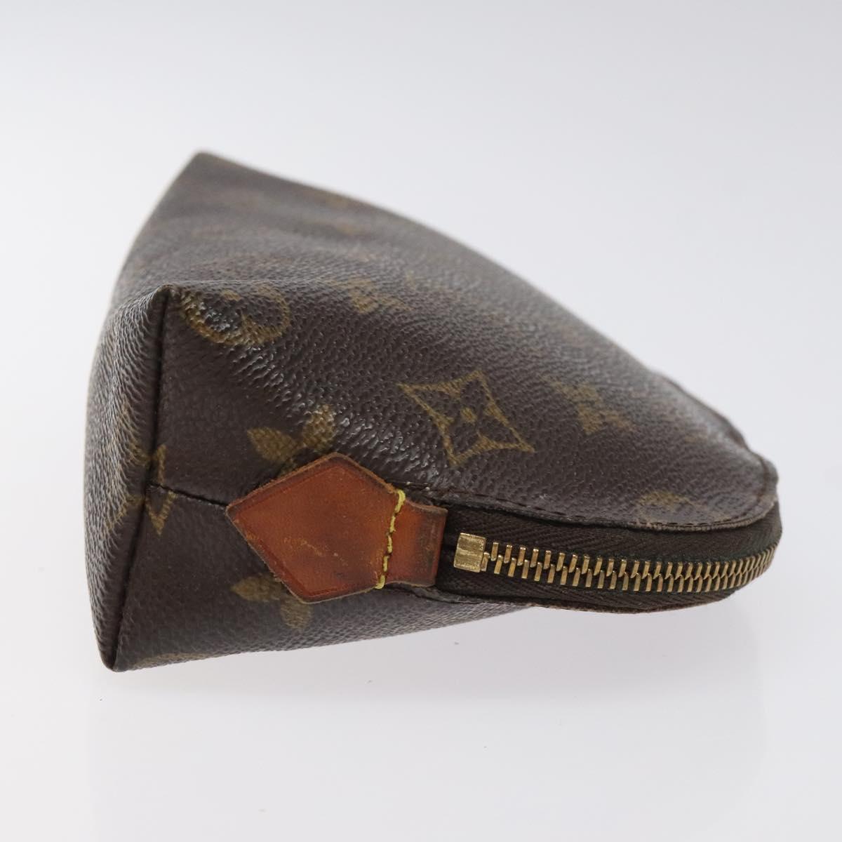 LOUIS VUITTON Monogram Pochette Cosmetic PM Pouch M43998 LV Auth 126310