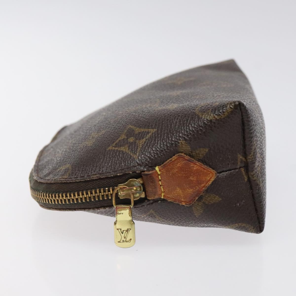 LOUIS VUITTON Monogram Pochette Cosmetic PM Pouch M43998 LV Auth 126310