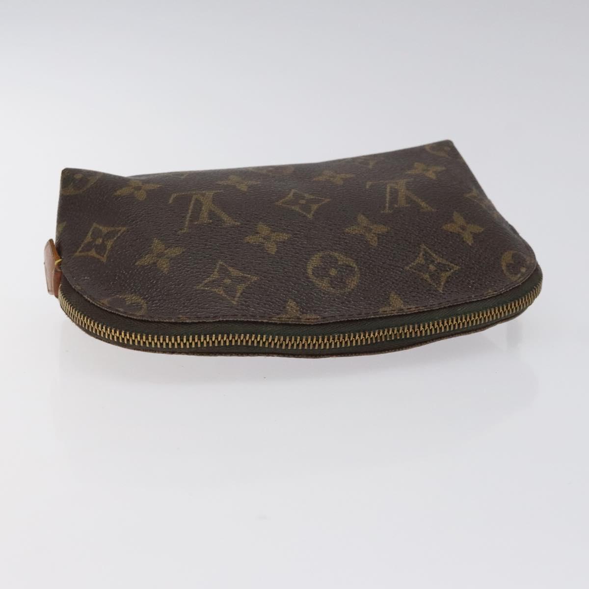 LOUIS VUITTON Monogram Pochette Cosmetic PM Pouch M43998 LV Auth 126310