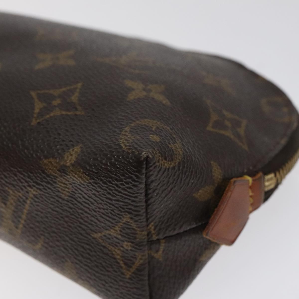 LOUIS VUITTON Monogram Pochette Cosmetic PM Pouch M43998 LV Auth 126310