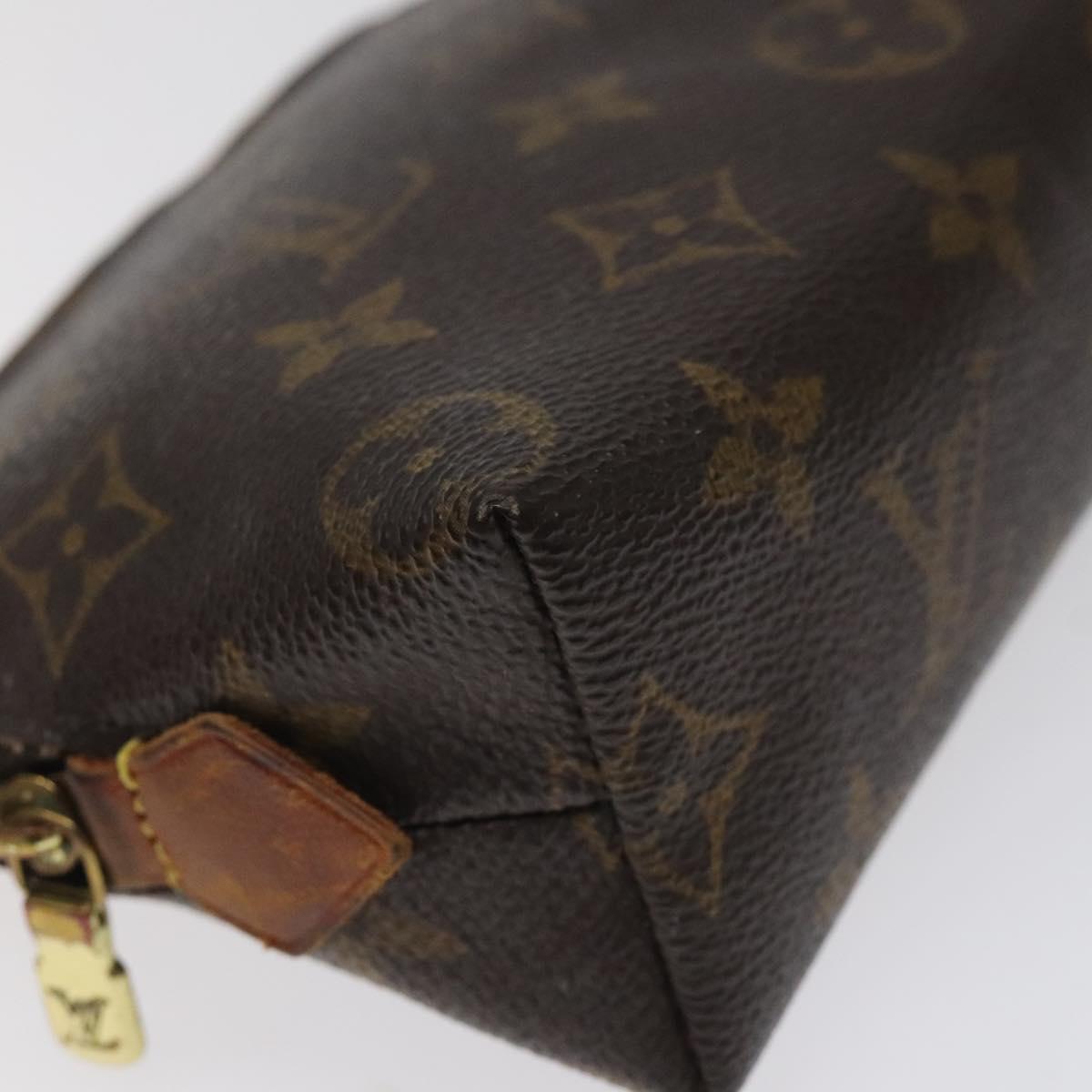 LOUIS VUITTON Monogram Pochette Cosmetic PM Pouch M43998 LV Auth 126310