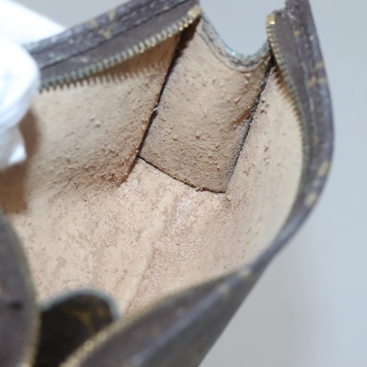 LOUIS VUITTON Monogram Poche Toilette 15 Pouch M47546 LV Auth 126311