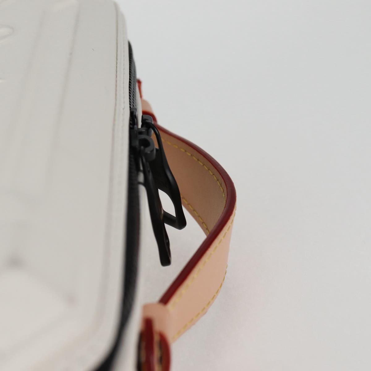 LOUIS VUITTON Monogram Future Trunk Hand Bag White M21950 LV Auth 126317M