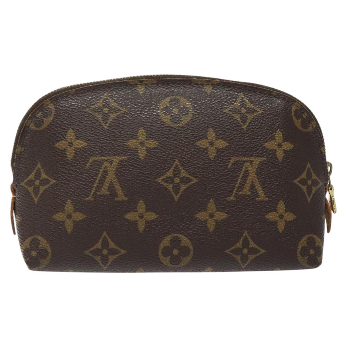 LOUIS VUITTON Monogram Pochette Cosmetic PM Pouch M43998 LV Auth 126340