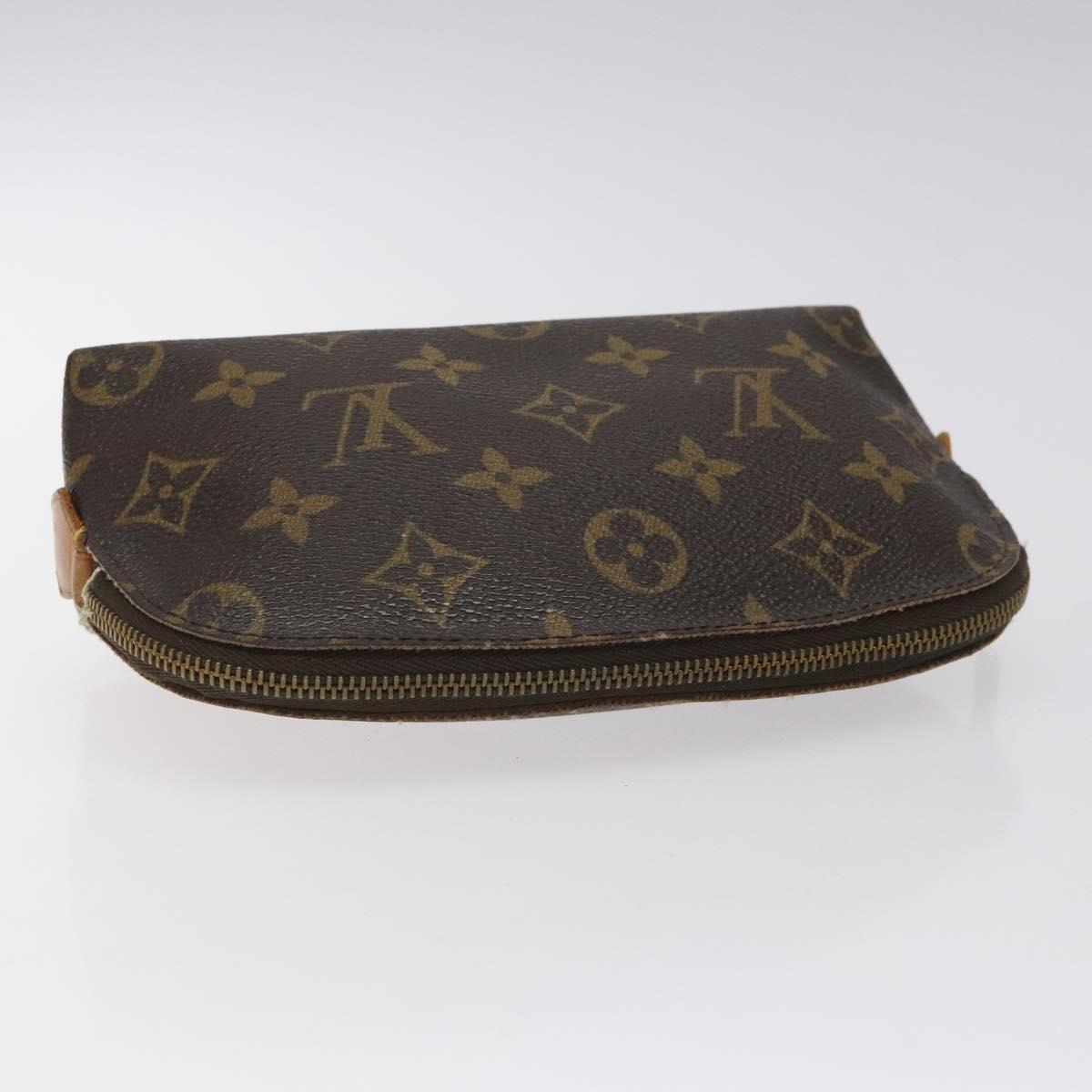 LOUIS VUITTON Monogram Pochette Cosmetic PM Pouch M43998 LV Auth 126340