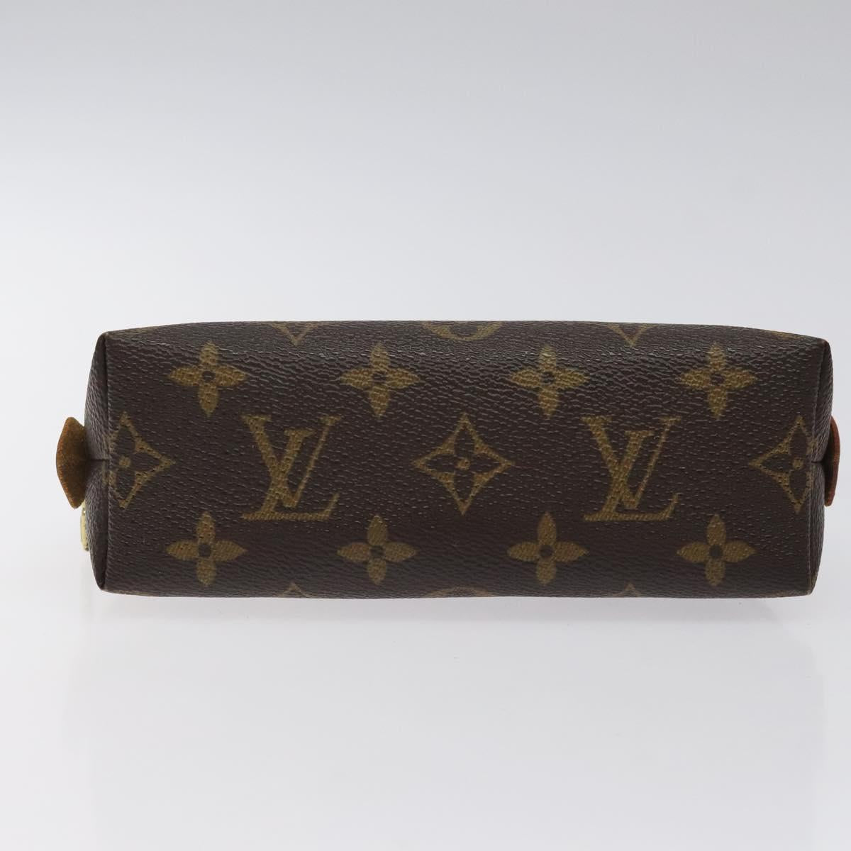 LOUIS VUITTON Monogram Pochette Cosmetic PM Pouch M43998 LV Auth 126340