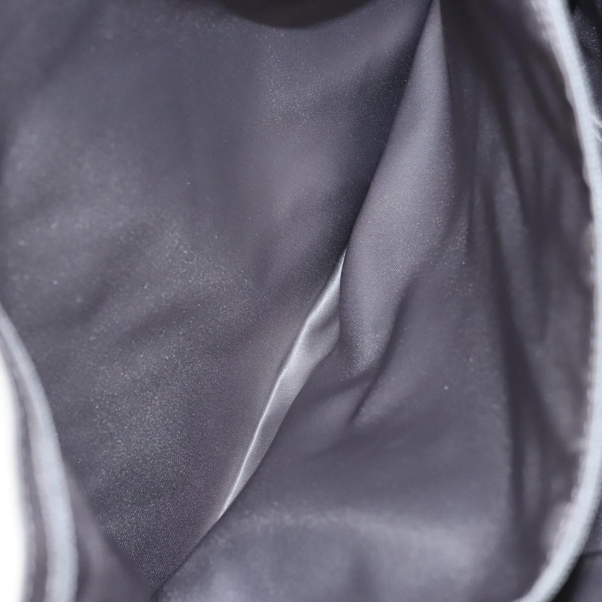 CHANEL Matelasse Shoulder Bag Lamb Skin White CC Auth 126364