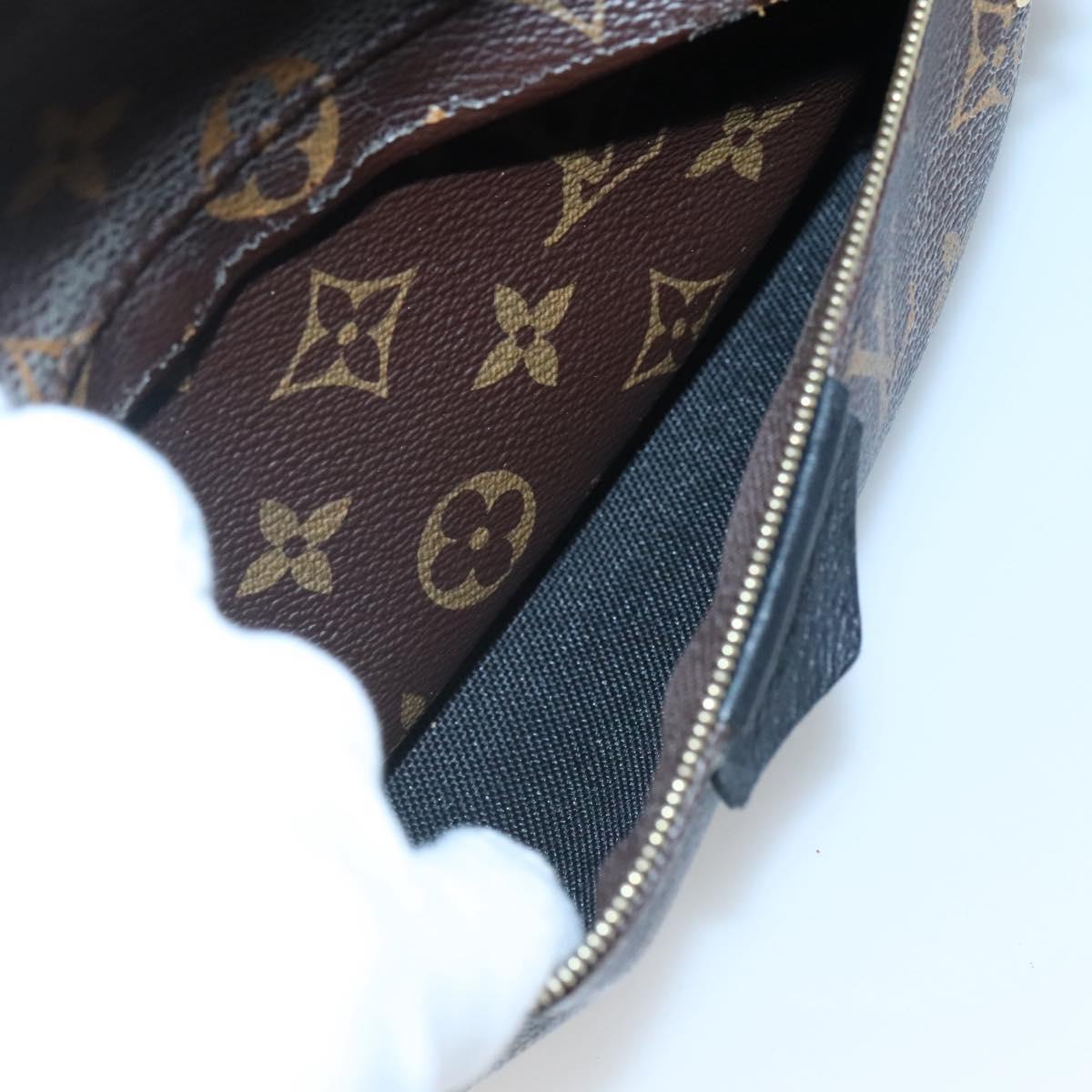 LOUIS VUITTON Monogram Palm Springs MM Backpack M41561 LV Auth 126415