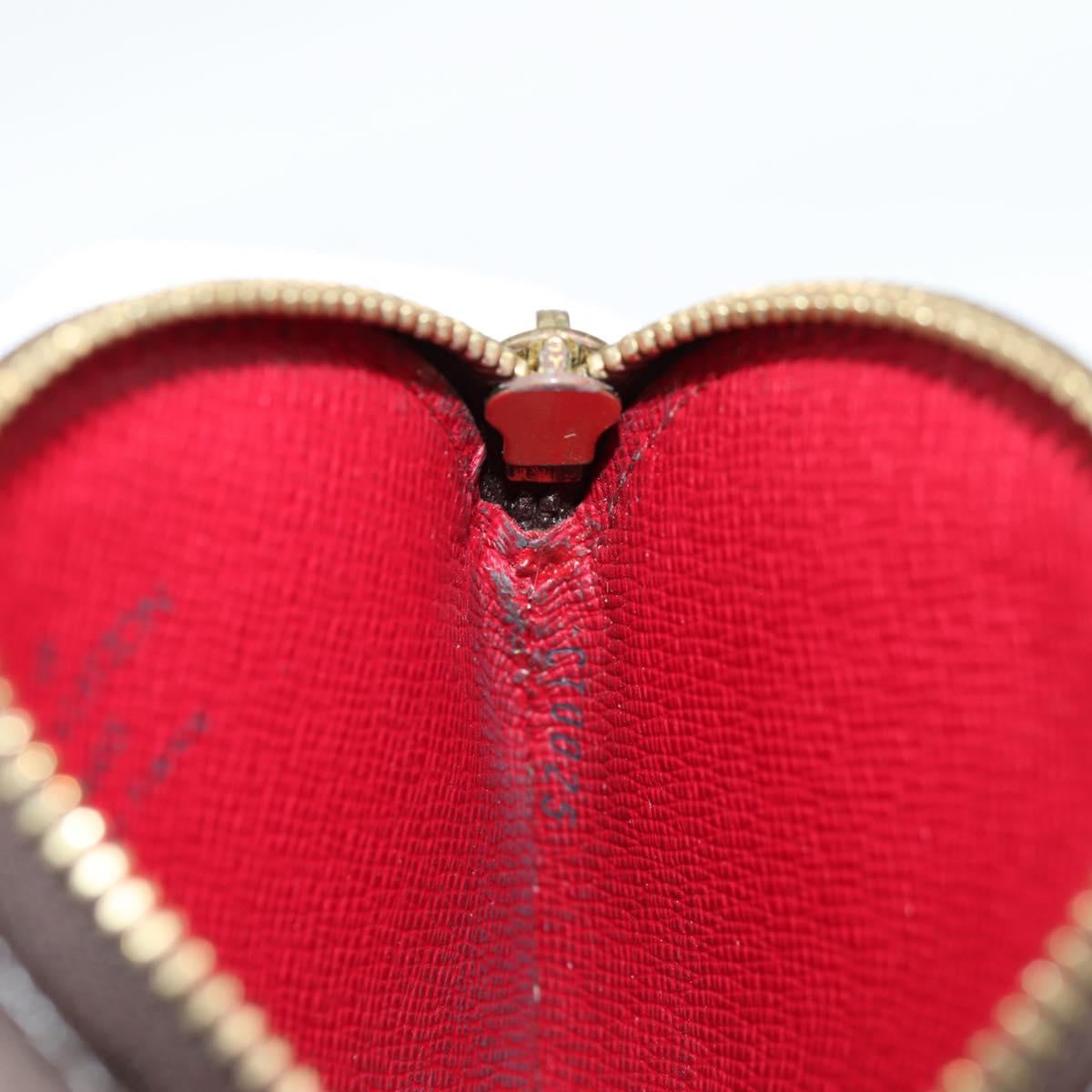 LOUIS VUITTON Monogram Cherry Porte Monnaie Ron Coin Purse M95043 Auth 126421V