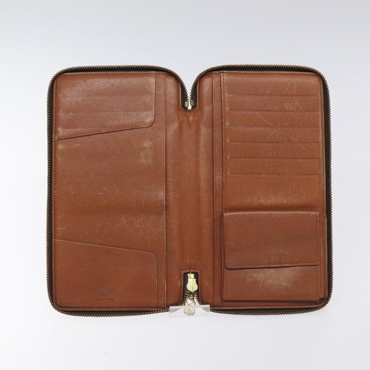 LOUIS VUITTON Monogram Zippy Organizer Long Wallet M62581 LV Auth 126432