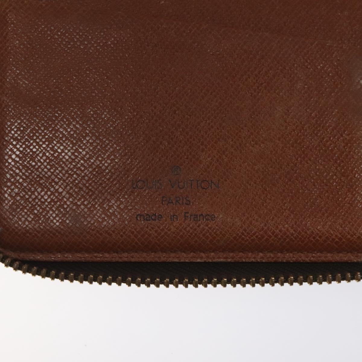 LOUIS VUITTON Monogram Zippy Organizer Long Wallet M62581 LV Auth 126432