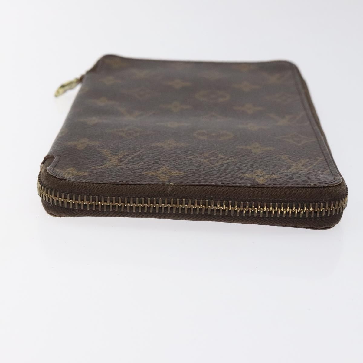 LOUIS VUITTON Monogram Zippy Organizer Long Wallet M62581 LV Auth 126432