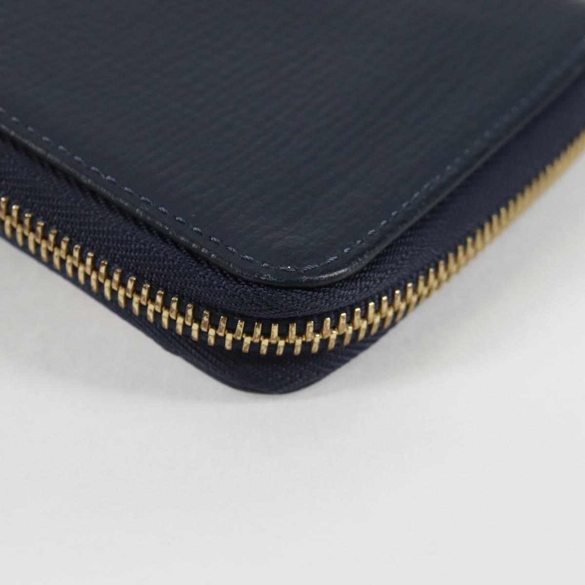 LOUIS VUITTON NIGO LV Squared Zippy Wallet Long Wallet Navy M81107 Auth 126433SAM