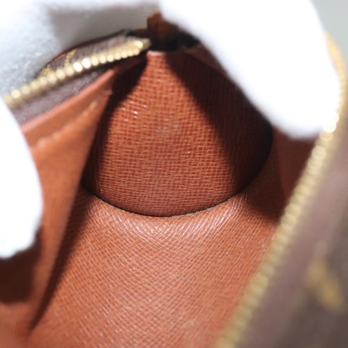 LOUIS VUITTON Monogram Papillon Pouch LV Auth 126470