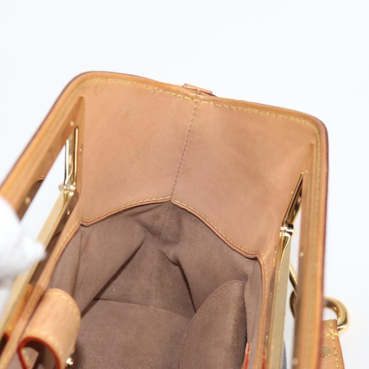 LOUIS VUITTON Monogram Multicolor Judy PM Bag 2way Black M40258 LV Auth 126485V