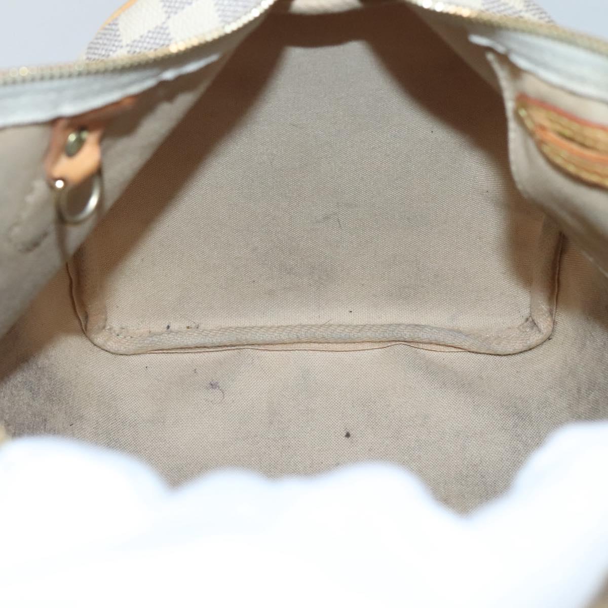 LOUIS VUITTON Damier Azur Speedy 30 Hand Bag N41533 LV Auth 126500