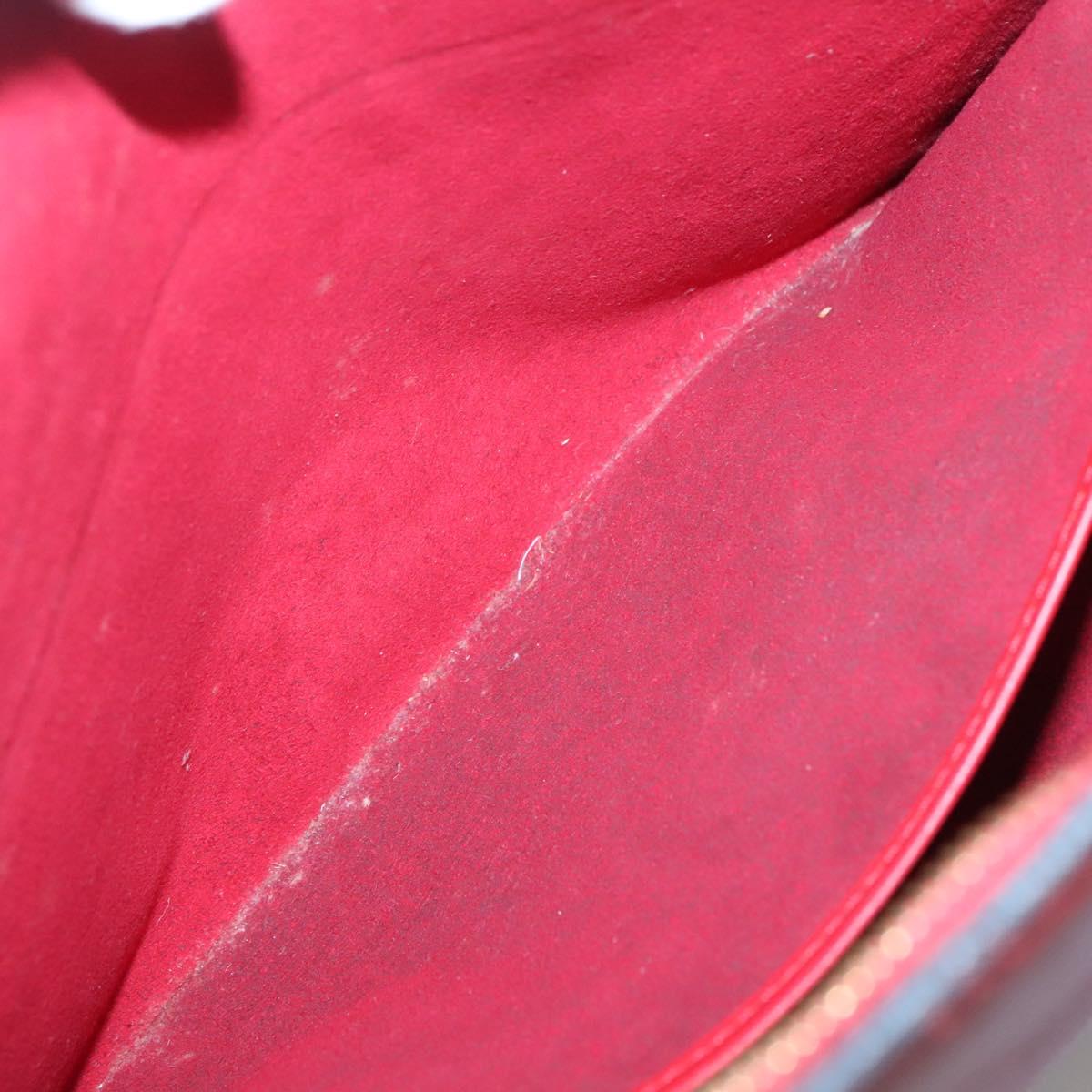 LOUIS VUITTON Epi Lussac Shoulder Bag Red M52287 LV Auth 126548