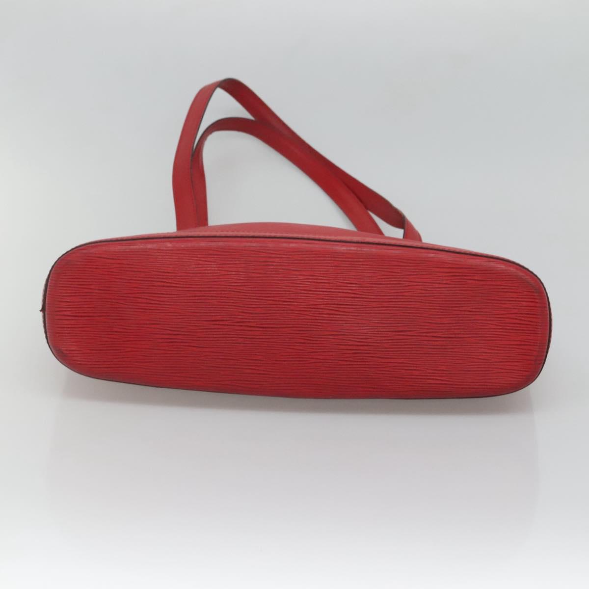 LOUIS VUITTON Epi Lussac Shoulder Bag Red M52287 LV Auth 126548