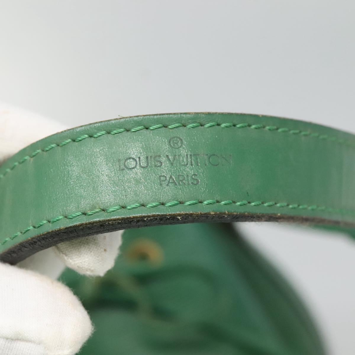 LOUIS VUITTON Epi Petit Noe Shoulder Bag Green M44104 LV Auth 126549