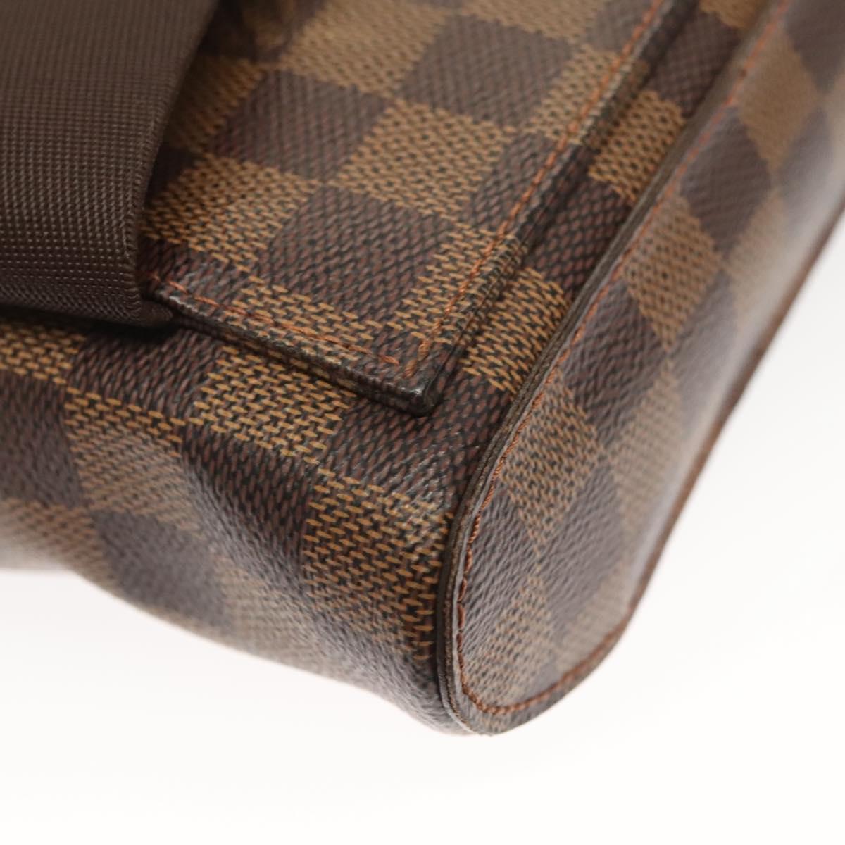 LOUIS VUITTON Damier Ebene Geronimos Shoulder Bag N51994 LV Auth 126551