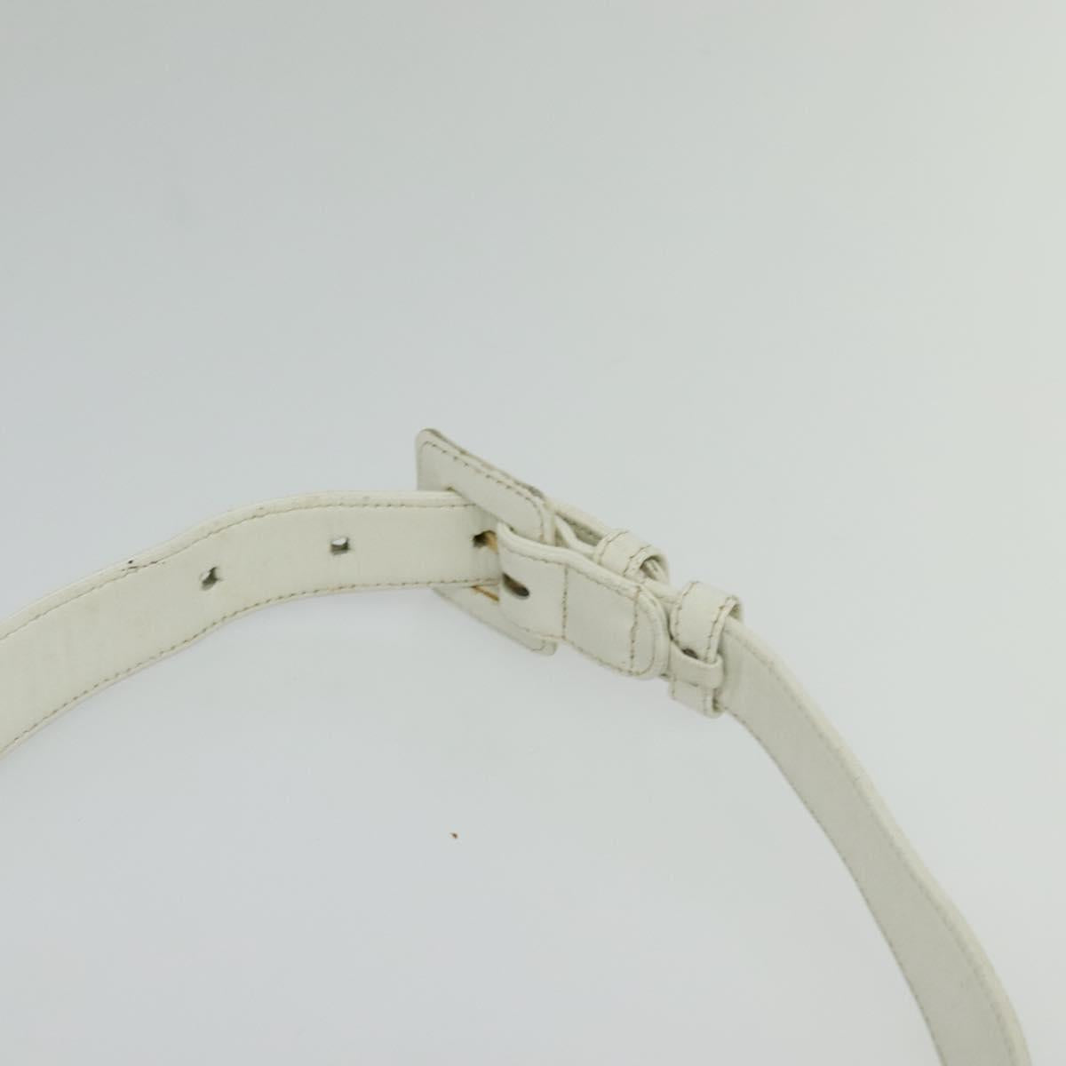CHANEL Matelasse Waist Bag Denim Blue Gold CC Auth 126559