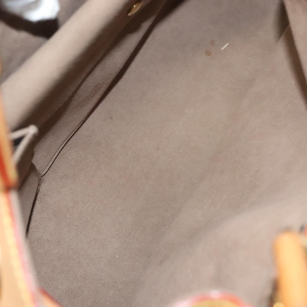 LOUIS VUITTON Monogram Multicolor Ursula Tote Bag Black M40124 LV Auth 126571