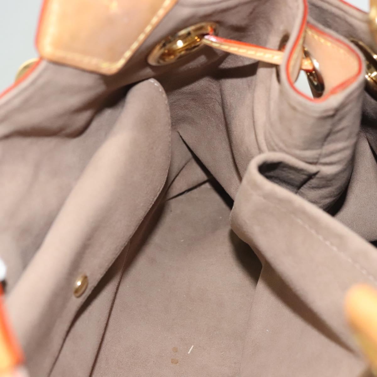 LOUIS VUITTON Monogram Multicolor Ursula Tote Bag Black M40124 LV Auth 126571