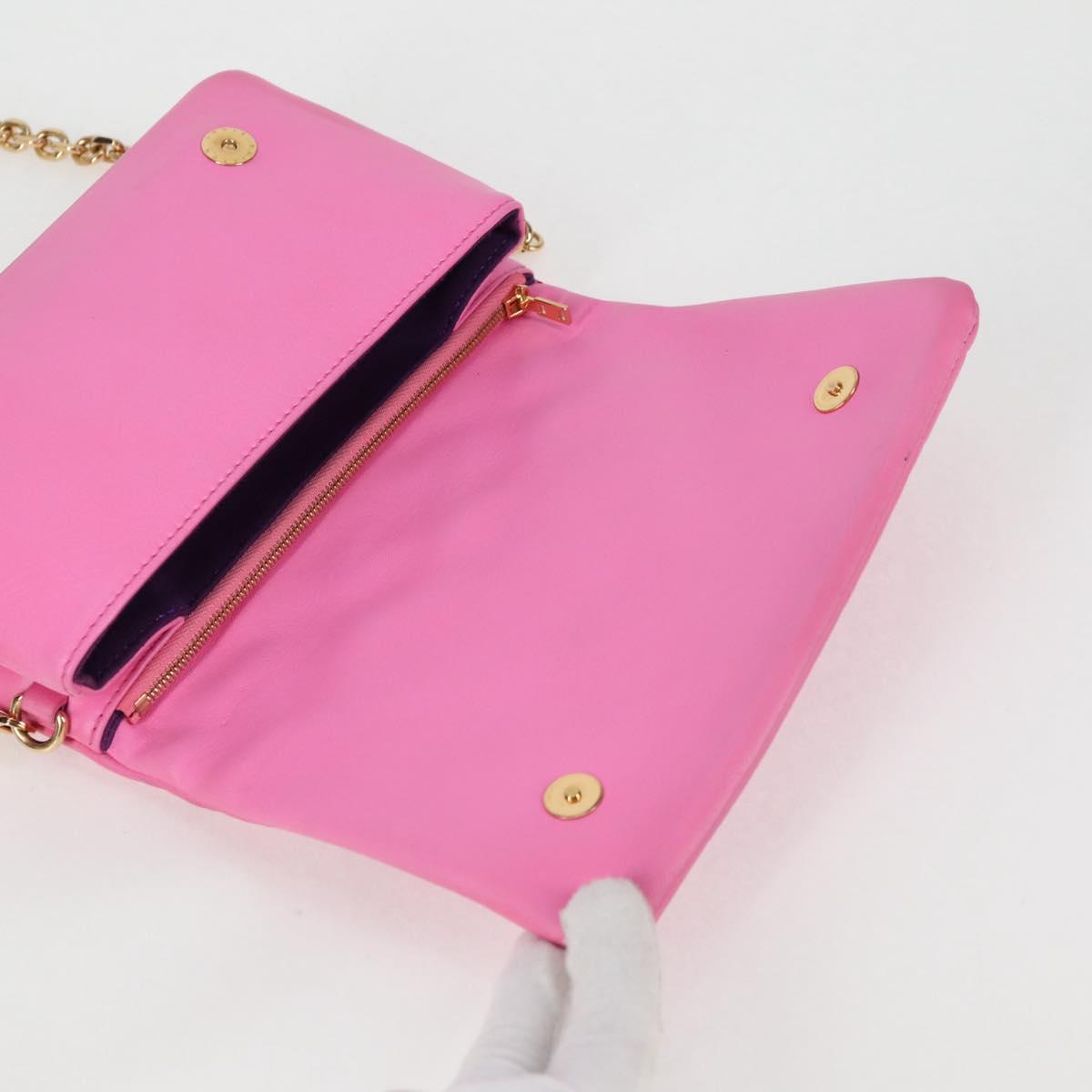 LOUIS VUITTON Monogram Pochette Coussin Shoulder Bag Pink M80745 LV Auth 126599M