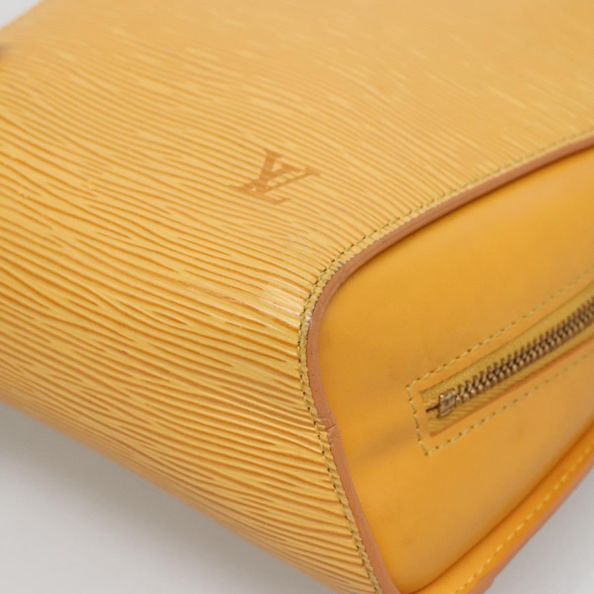 LOUIS VUITTON Epi Mabillon Backpack Yellow M52239 LV Auth 126601