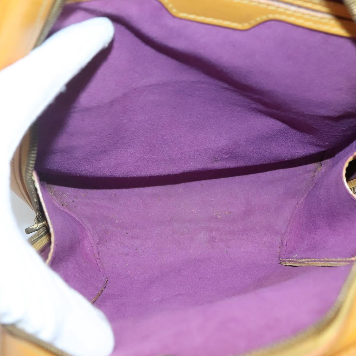 LOUIS VUITTON Epi Mabillon Backpack Yellow M52239 LV Auth 126601