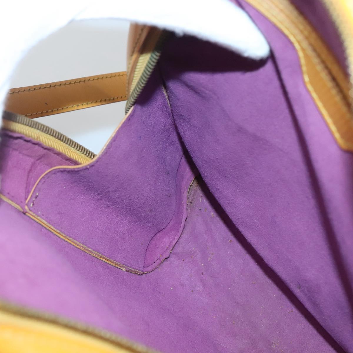 LOUIS VUITTON Epi Mabillon Backpack Yellow M52239 LV Auth 126601