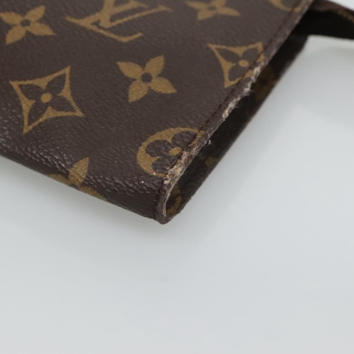 LOUIS VUITTON Monogram Bucket PM Accessory Pouch LV Auth 126627