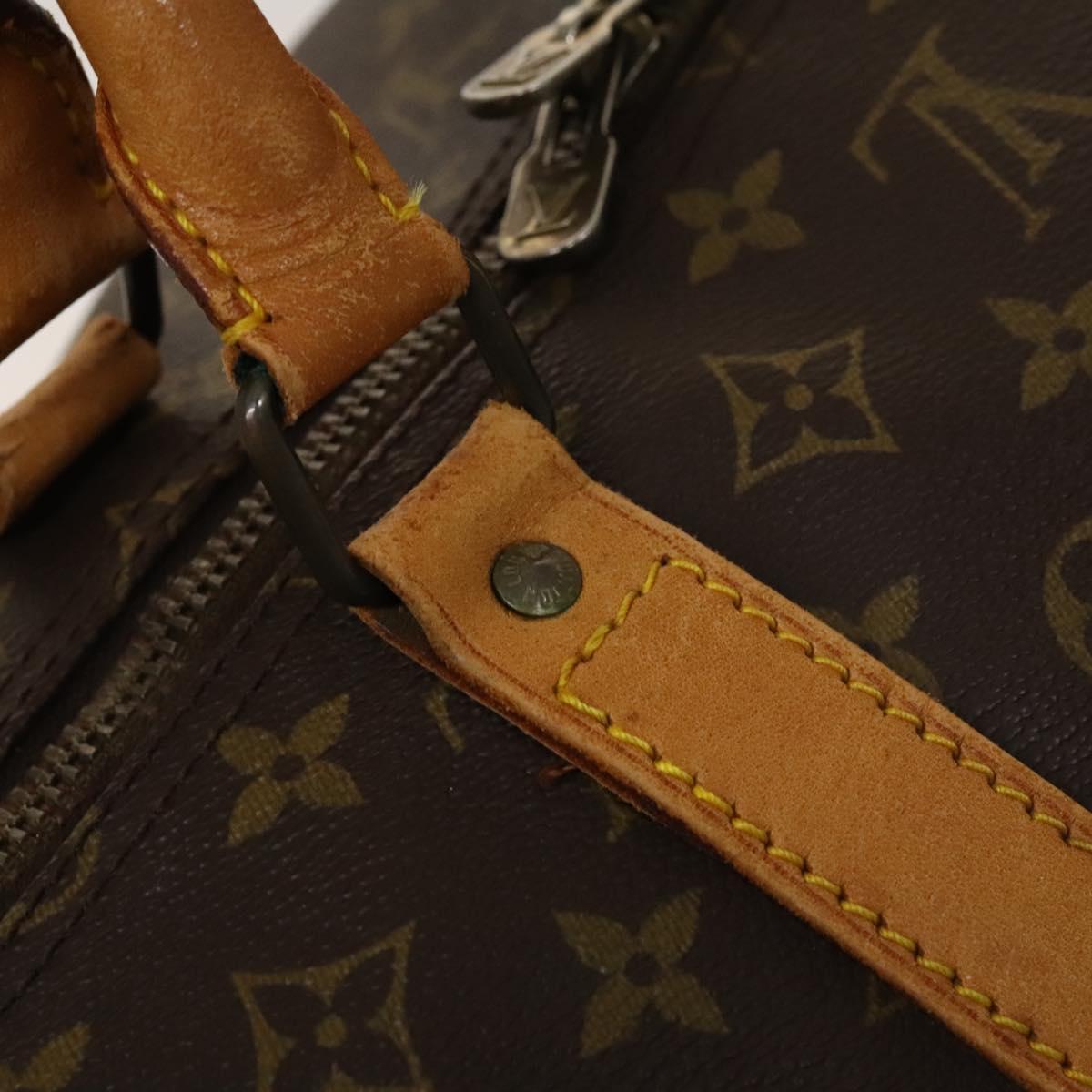 LOUIS VUITTON Monogram Keepall 60 Boston Bag M41422 LV Auth 126629