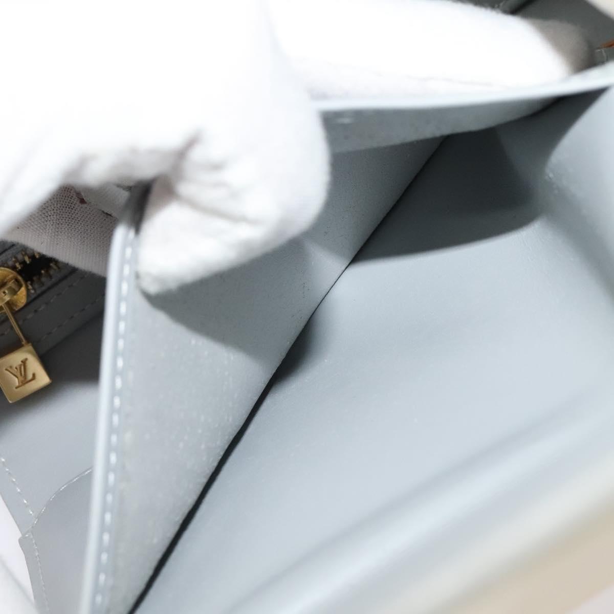 LOUIS VUITTON Monogram Vernis Walker Gris M91031 LV Auth 126634