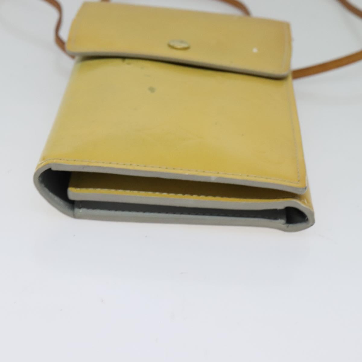 LOUIS VUITTON Monogram Vernis Walker Gris M91031 LV Auth 126634