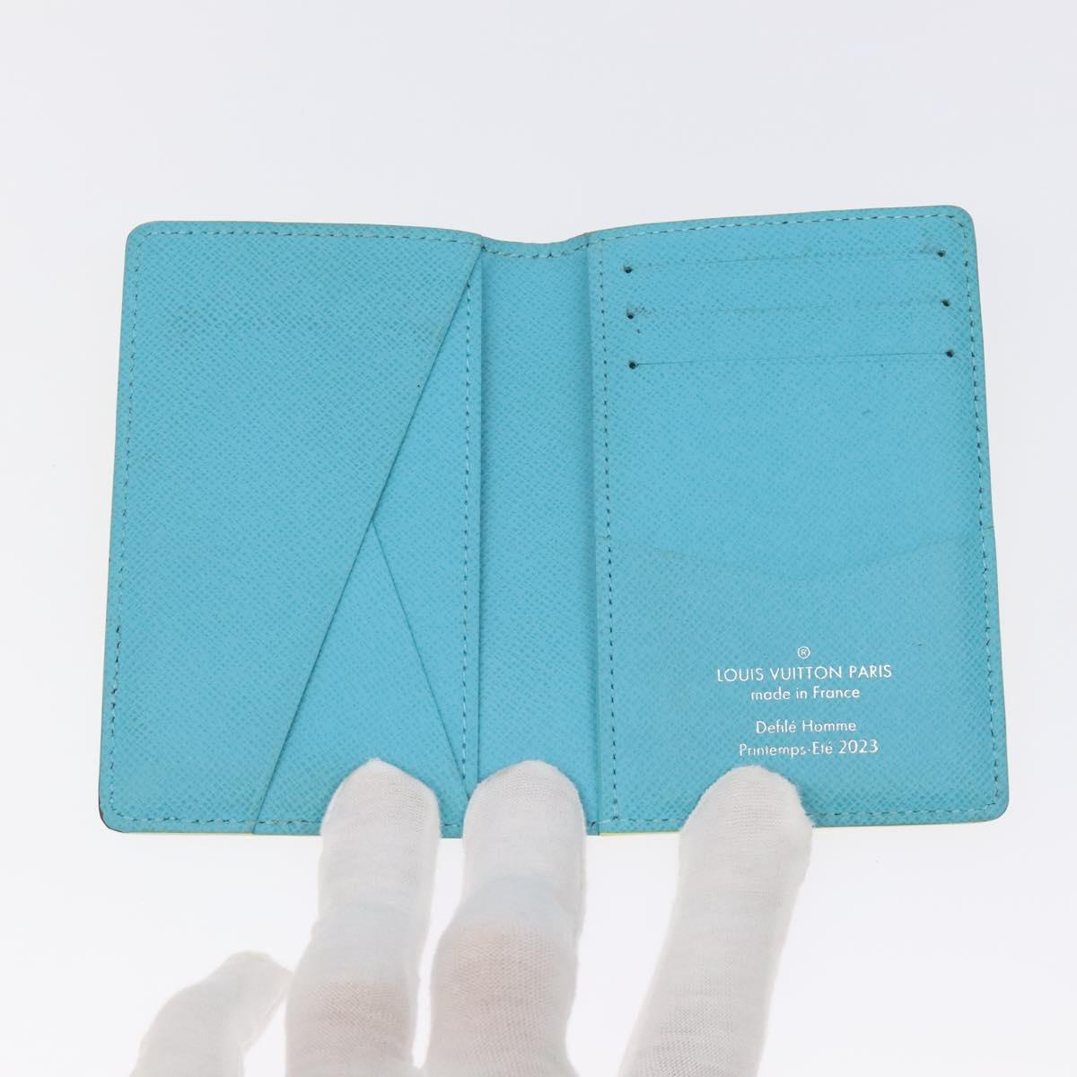 LOUIS VUITTON Monogram Playground Organizer Dupoch Card Case M82034 Auth 126650