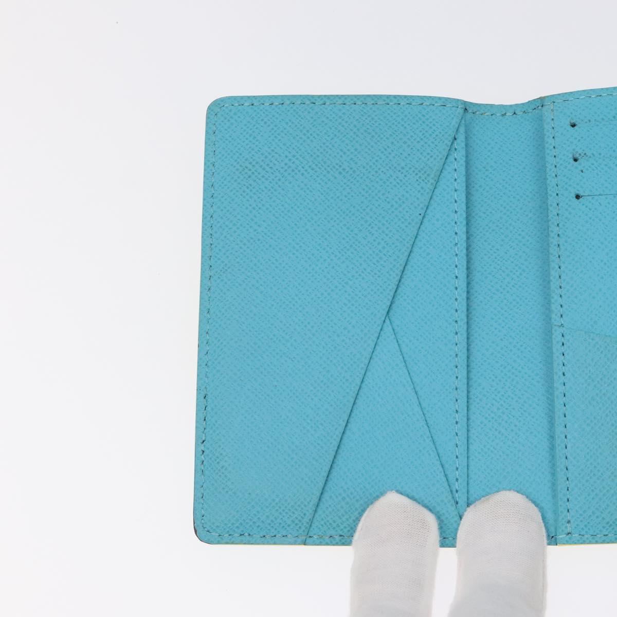 LOUIS VUITTON Monogram Playground Organizer Dupoch Card Case M82034 Auth 126650