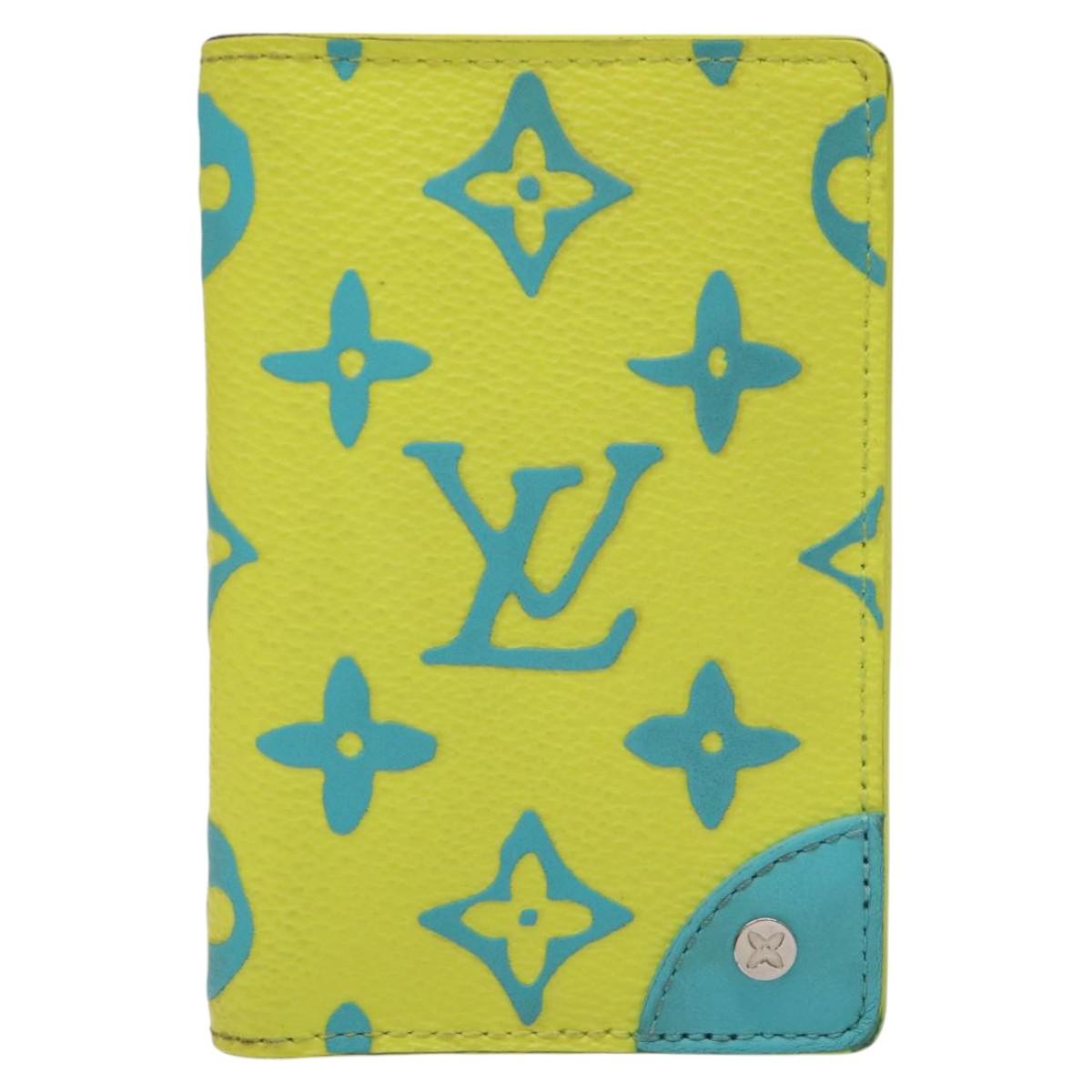 LOUIS VUITTON Monogram Playground Organizer Dupoch Card Case M82034 Auth 126650