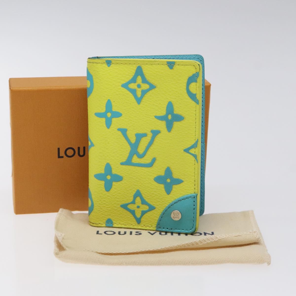 LOUIS VUITTON Monogram Playground Organizer Dupoch Card Case M82034 Auth 126650