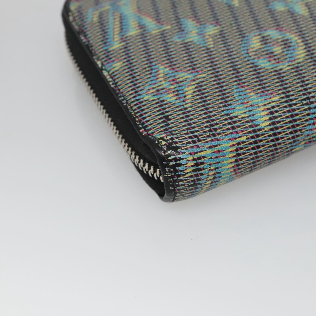 LOUIS VUITTON Monogram LV Pop Zippy Wallet Long Wallet Green M68664 Auth 126655