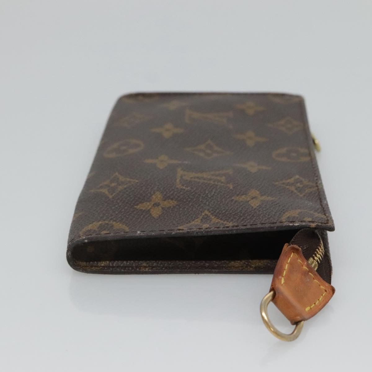 LOUIS VUITTON Monogram Bucket PM Accessory Pouch LV Auth 126663