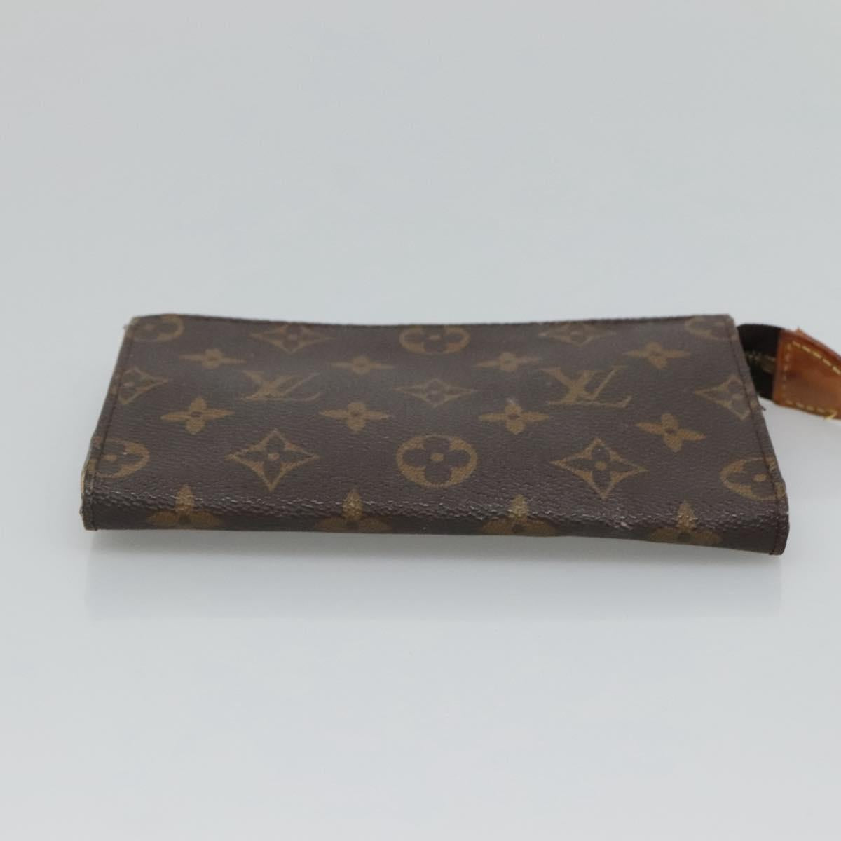 LOUIS VUITTON Monogram Bucket PM Accessory Pouch LV Auth 126663