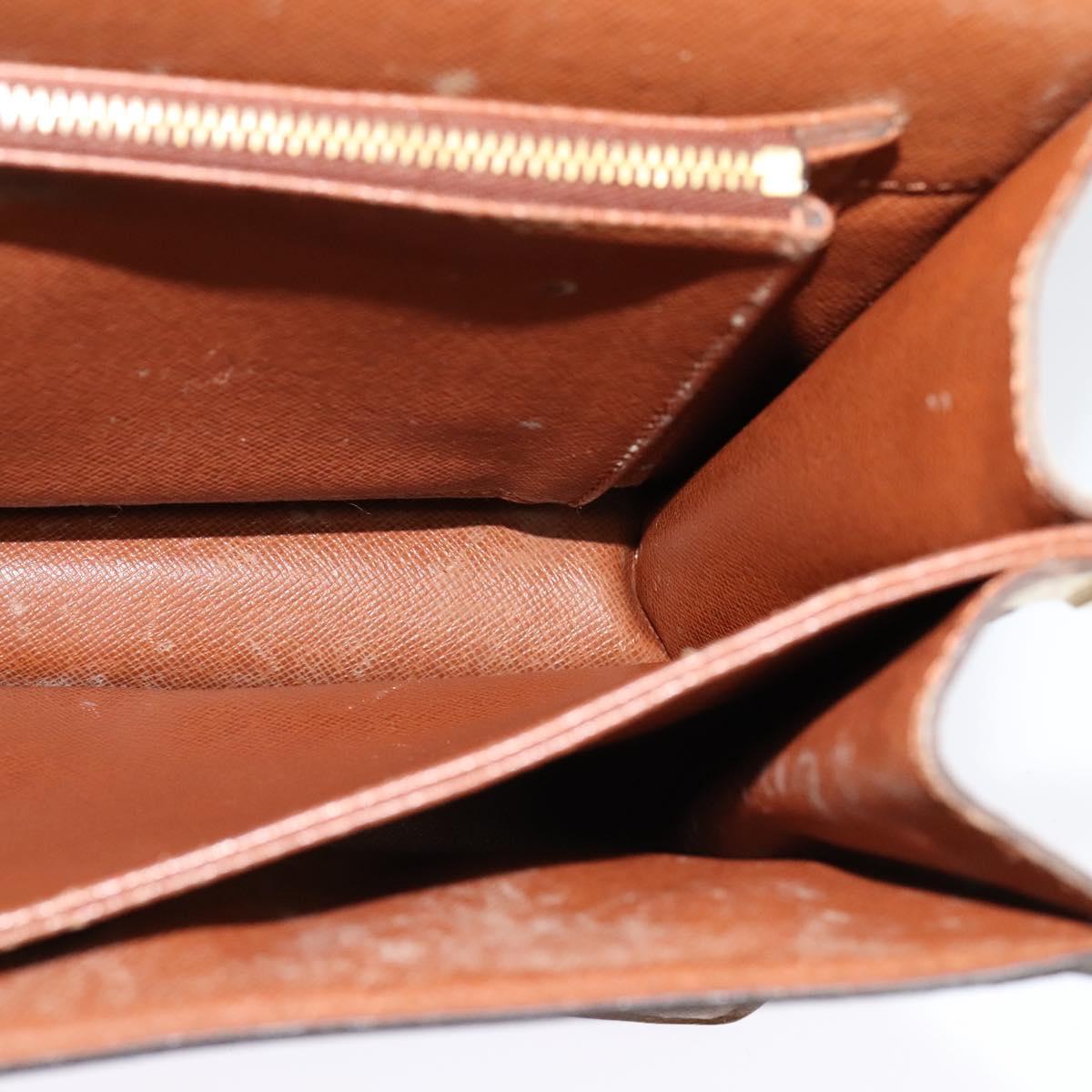 LOUIS VUITTON Monogram Raspail Shoulder Bag M51372 LV Auth 126668