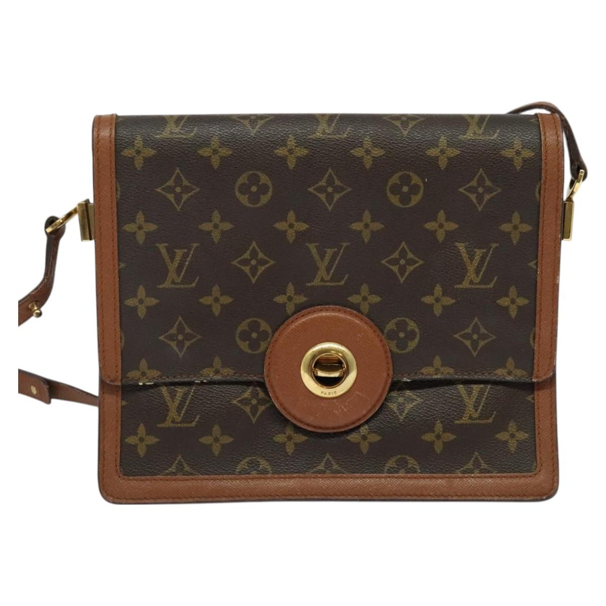 LOUIS VUITTON Monogram Raspail Shoulder Bag M51372 LV Auth 126668