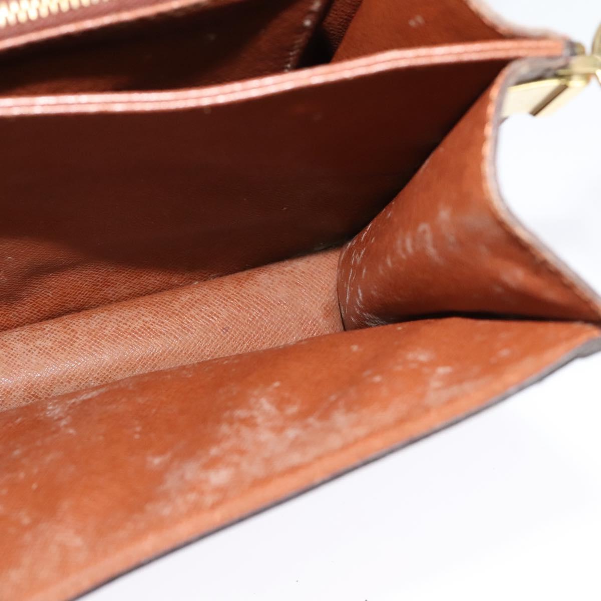 LOUIS VUITTON Monogram Raspail Shoulder Bag M51372 LV Auth 126668