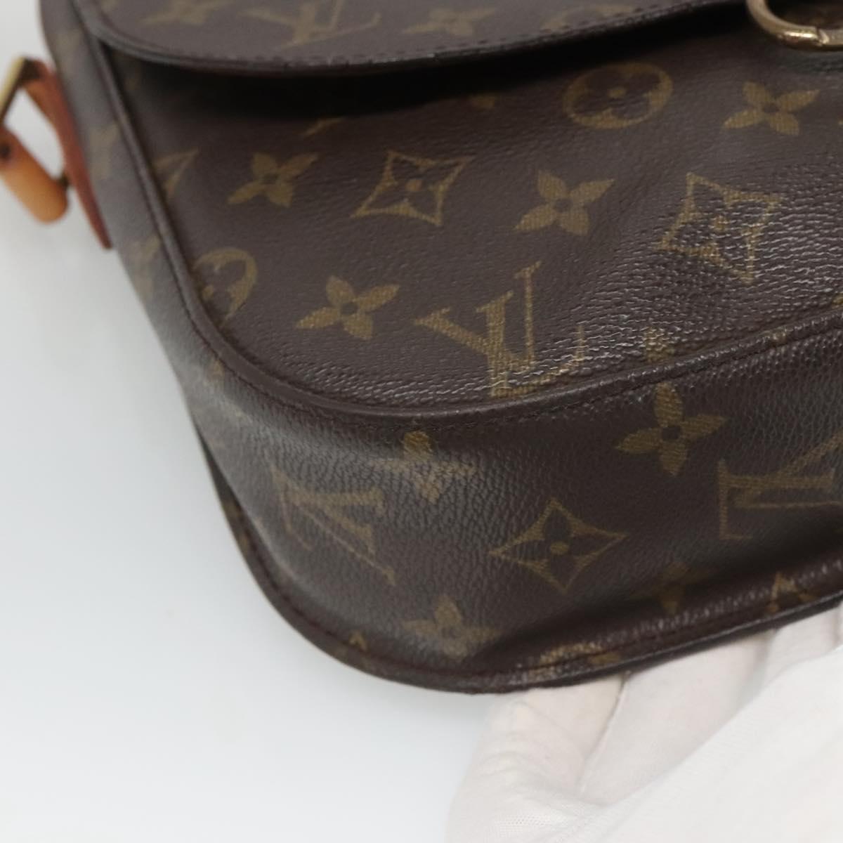LOUIS VUITTON Monogram Saint Cloud GM Shoulder Bag M51242 LV Auth 126669