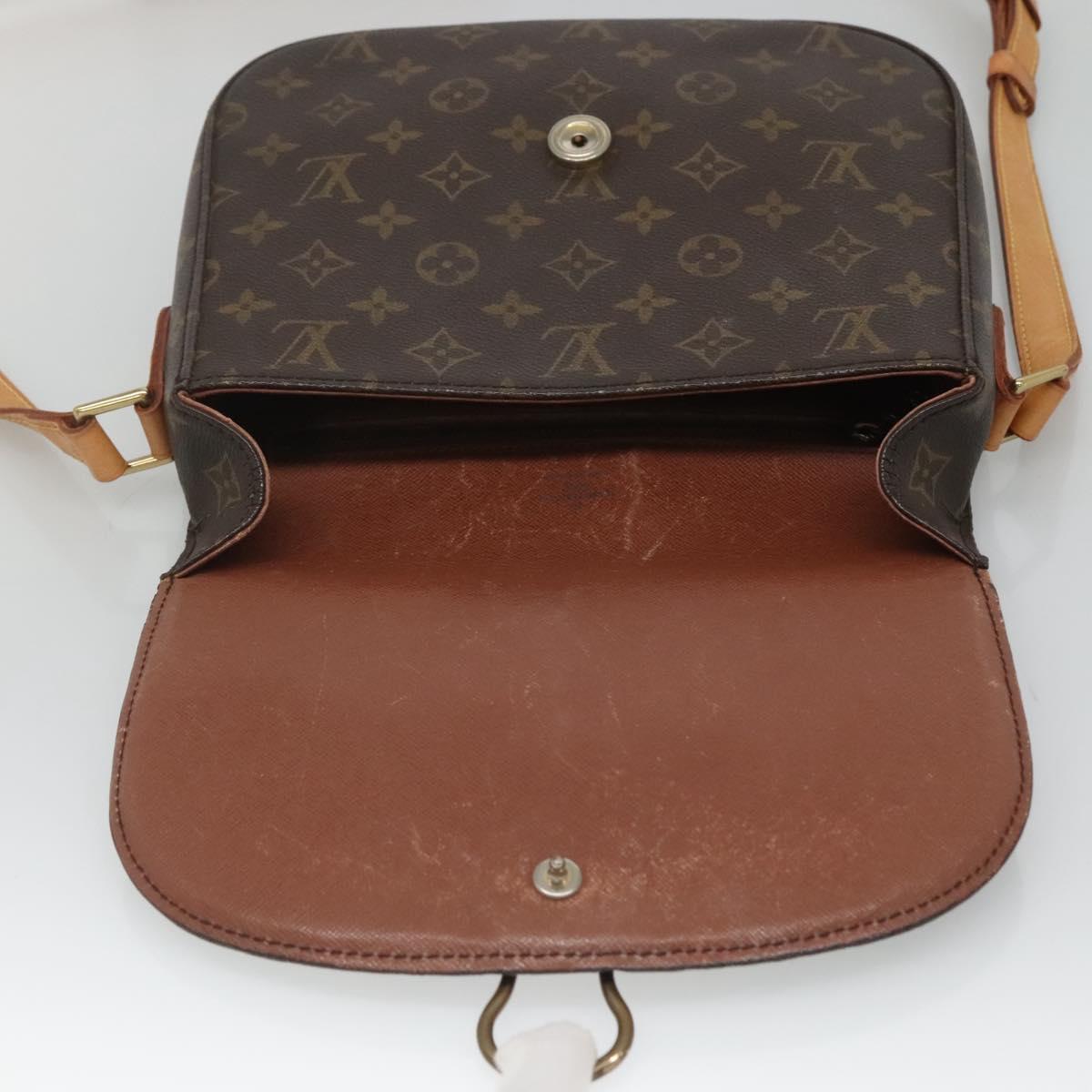 LOUIS VUITTON Monogram Saint Cloud GM Shoulder Bag M51242 LV Auth 126669