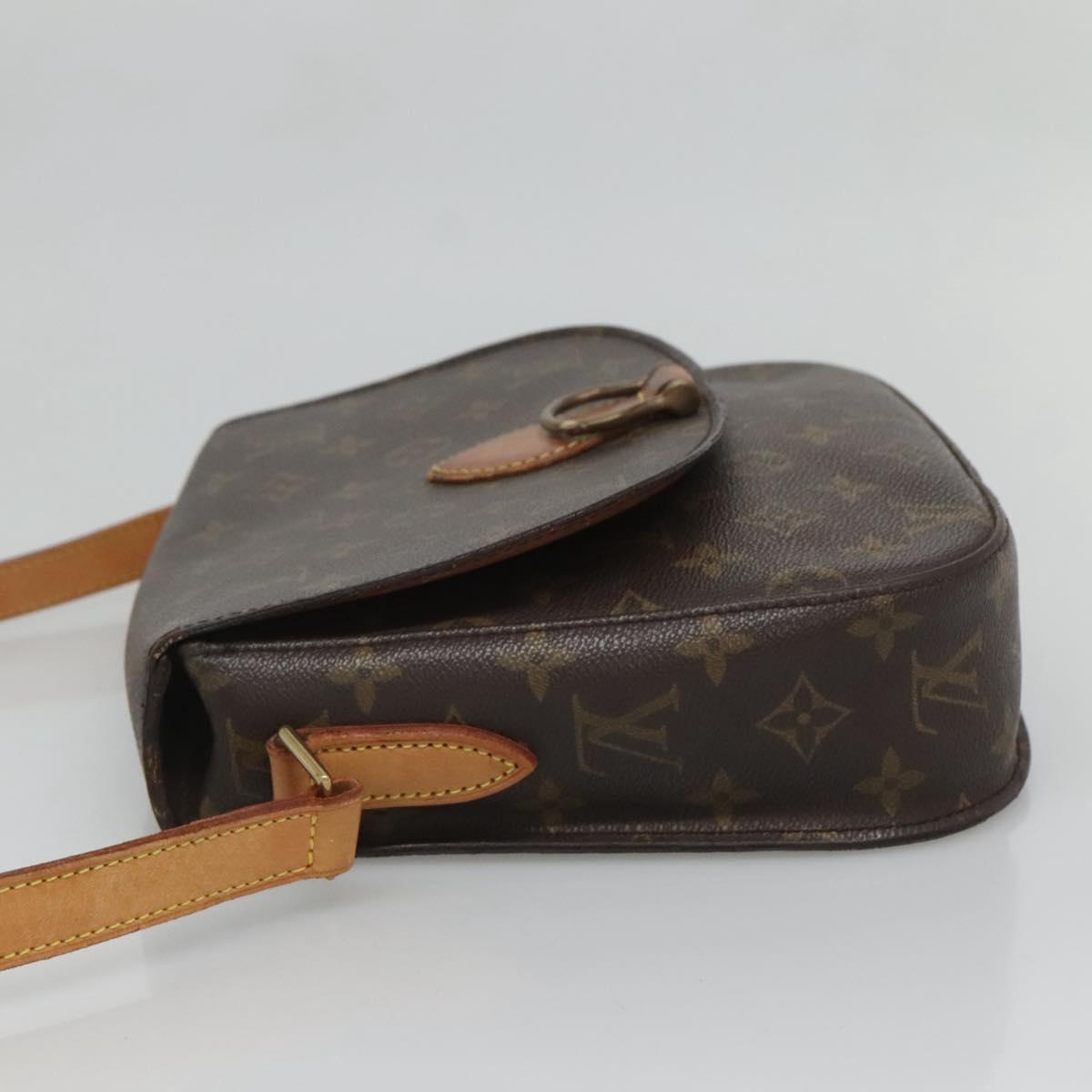LOUIS VUITTON Monogram Saint Cloud GM Shoulder Bag M51242 LV Auth 126669