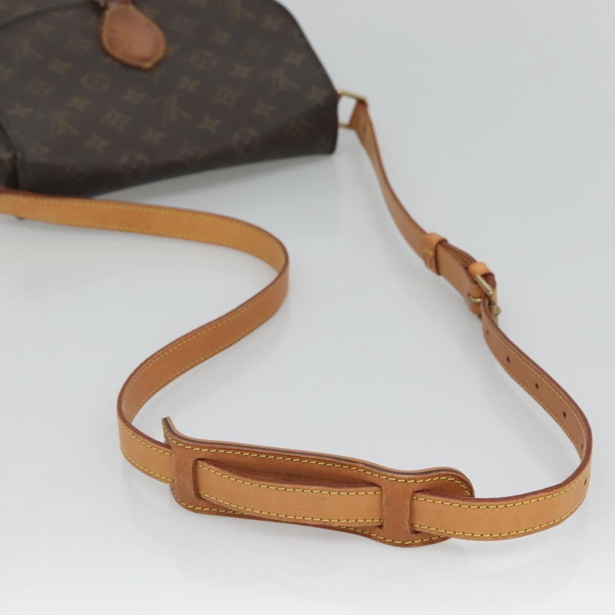 LOUIS VUITTON Monogram Saint Cloud GM Shoulder Bag M51242 LV Auth 126669
